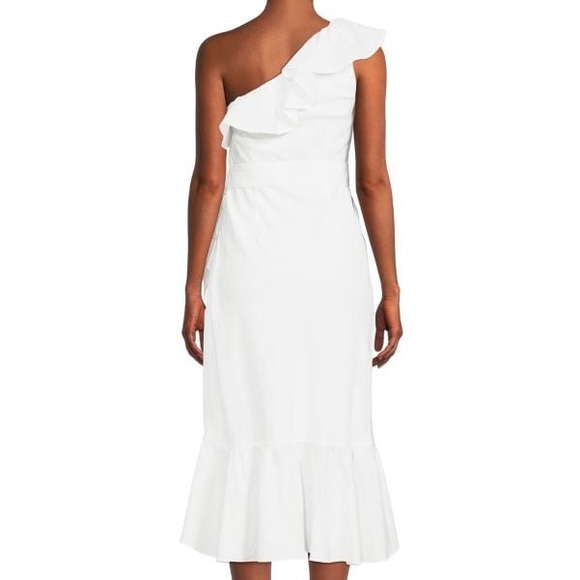 Cami NYC Tavy One Shoulder Midi Dress Size S - Picture 2 of 3